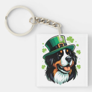 Irish Bernese Hund Leprechaun Hat St patricks day