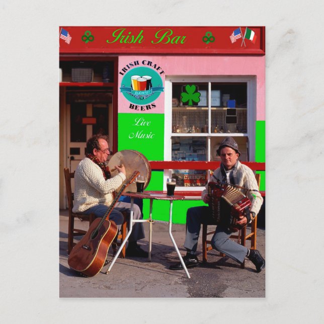 Irish Bilder vycard Vykort (Framsida)