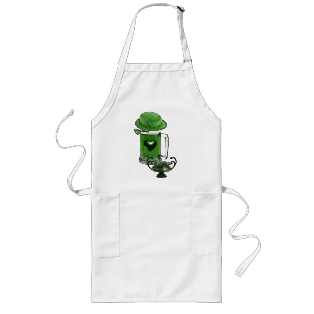 Irish Binge Drinkers Apron Långt Förkläde (Framsidan)