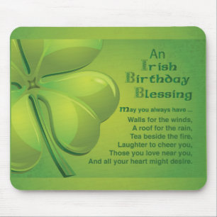 Irish Birthday Blessing, keltisk Musmatta