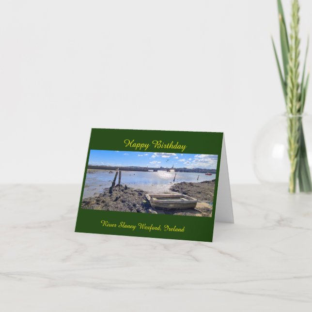 Irish Birthday Card Helgkort (Framsida)