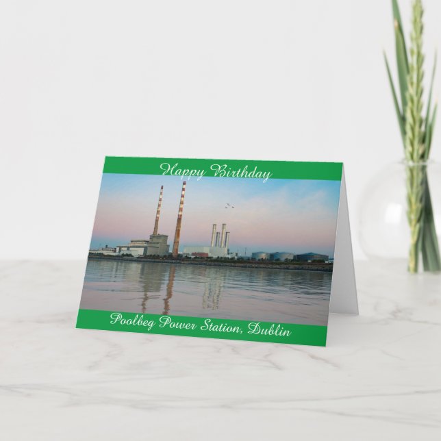 Irish Birthday Card Kort (Framsida)