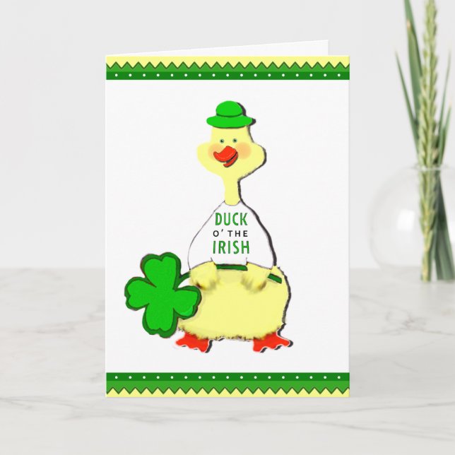 Irish Birthday Kort (Framsida)