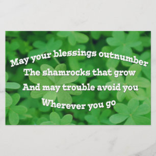 Irish Blating Brevpapper