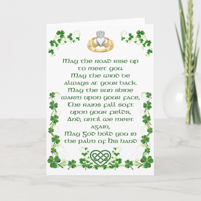 Irish Blating Card från Ireland Option 1 Kort (Framsida)