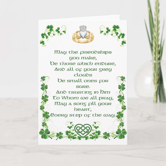 Irish Blating Card från Ireland Option 2 Kort (Framsida)
