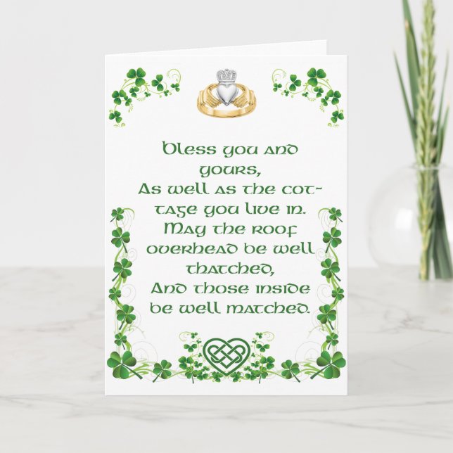 Irish Blating Card från Ireland Option 4 Kort (Framsida)