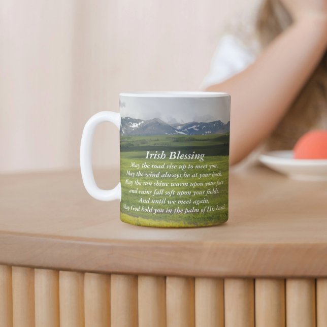 Irish Blating Grönt Valley Ligcape Kaffemugg (In Situ Table)