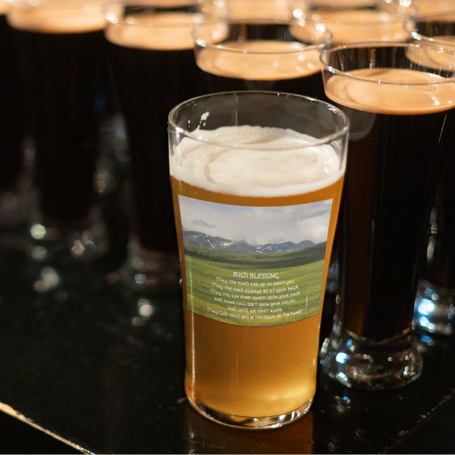 Irish Blating Grönt Valley Photo Glaskopp (In Situ)