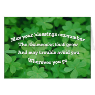 Irish Blating Hälsningskort