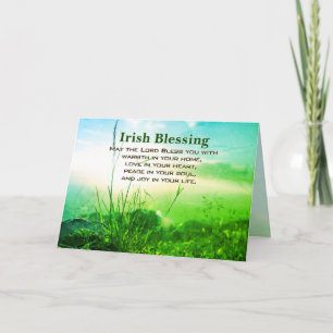 Irish Blating, Kärlek i ditt hjärta, Cliffs Irelan Kort