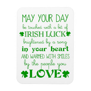 Irish Blating magnet