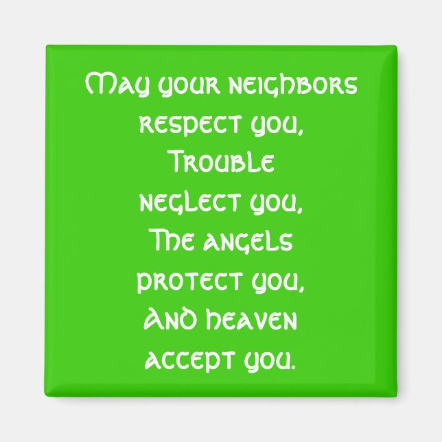 Irish Blating Magnet (Framsidan)