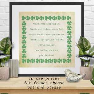 Irish Blating May stiga upp att träffa dig Poster