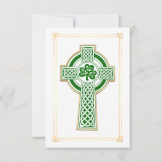 Irish Blating Memorial Card