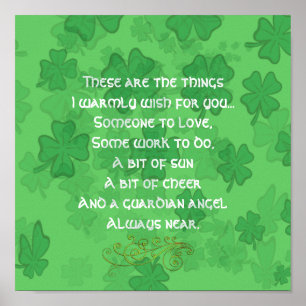 Irish Blating - Någon till Kärlek Poster
