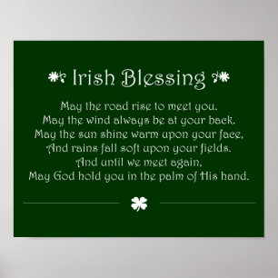 Irish Blating Poster