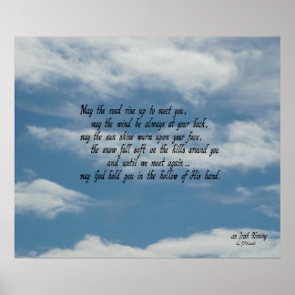 Irish Blating Poster