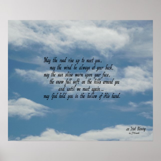 Irish Blating Poster (Framsidan)