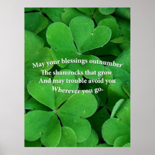 Irish Blating Poster