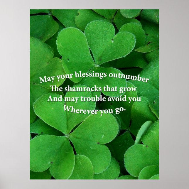 Irish Blating Poster (Framsidan)
