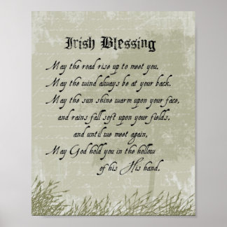 Irish Blating Poster