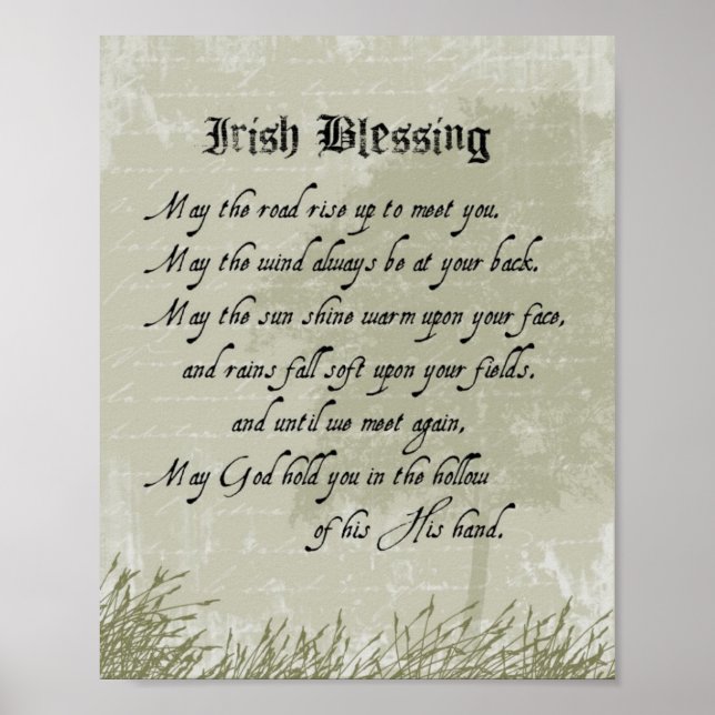 Irish Blating Poster (Framsidan)