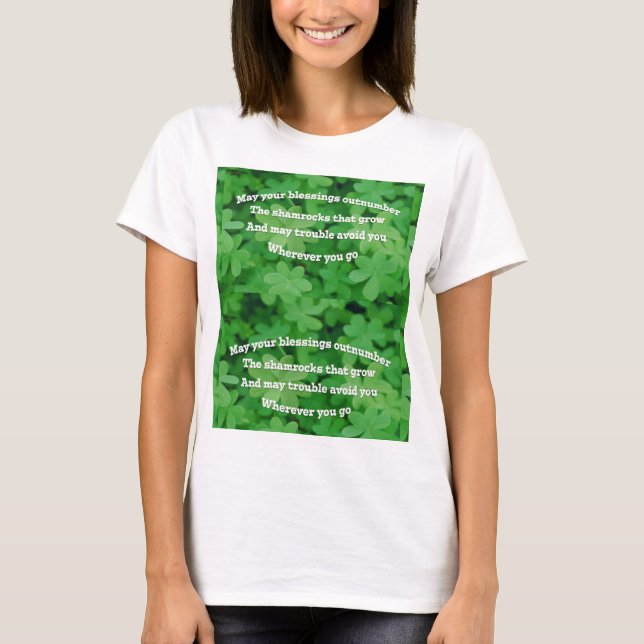 Irish Blating T Shirt (Framsida)