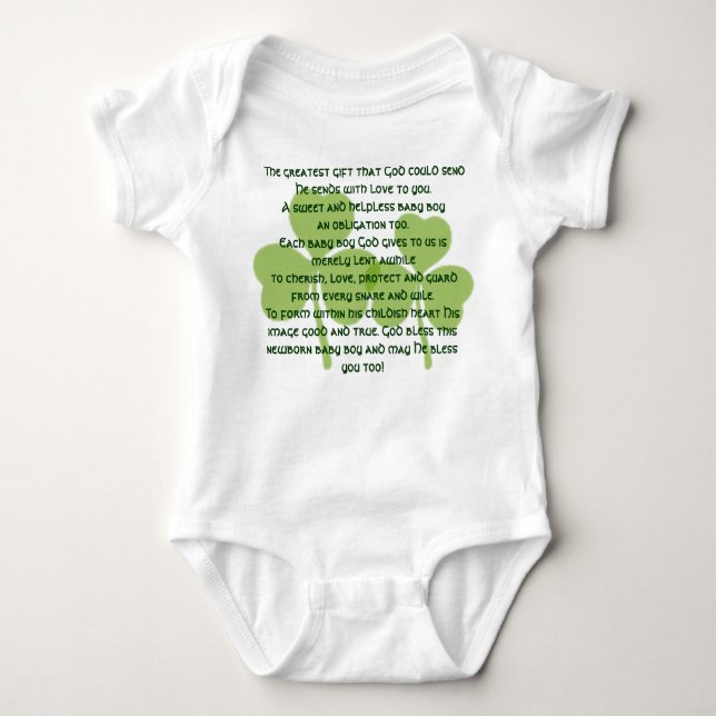 Irish Blating T-shirt - Pojke (Framsida)