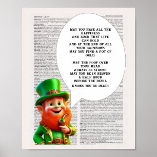 Irish Blating The tak över huvudet Poster