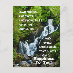 Irish Blating Torc Waterfall Ireland vykort