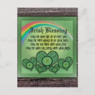Irish Blating Vykort