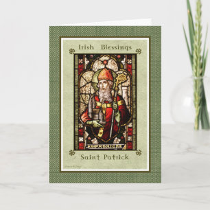 Irish Blessens - Saint patrick Note Card Kort