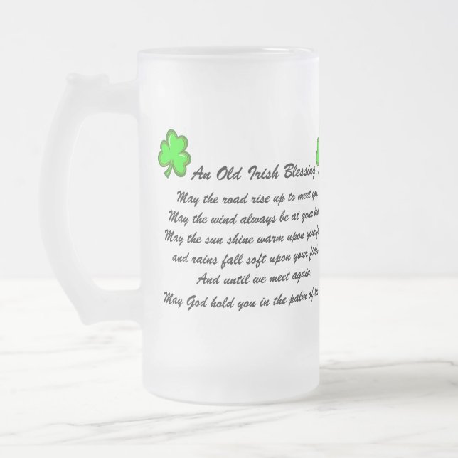 Irish Blessing Beer Mugg (Vänster)