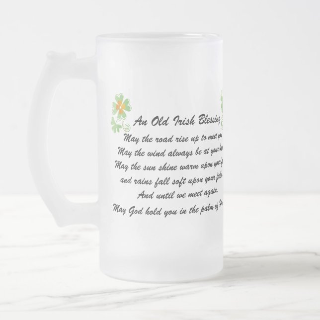Irish Blessing Beer Mugg (Vänster)