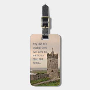 Irish Blessing Custom Name Bagagebricka