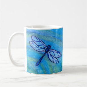 Irish Blessing Modigare Blue Dragonfly Cours Kaffemugg
