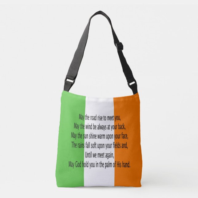 Irish Blessing Prayer Axelväska (Framsida)