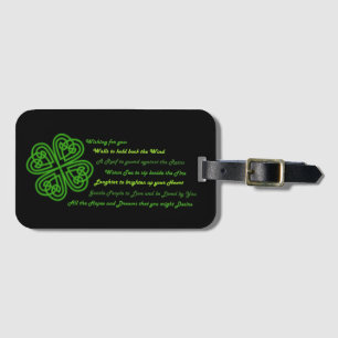 Irish Blessings Bagagebricka