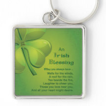 Irish Blessings Grönt Shamrock, Celtic