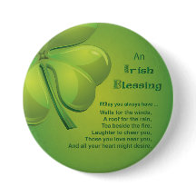 Irish Blessings Grönt Shamrock, Celtic