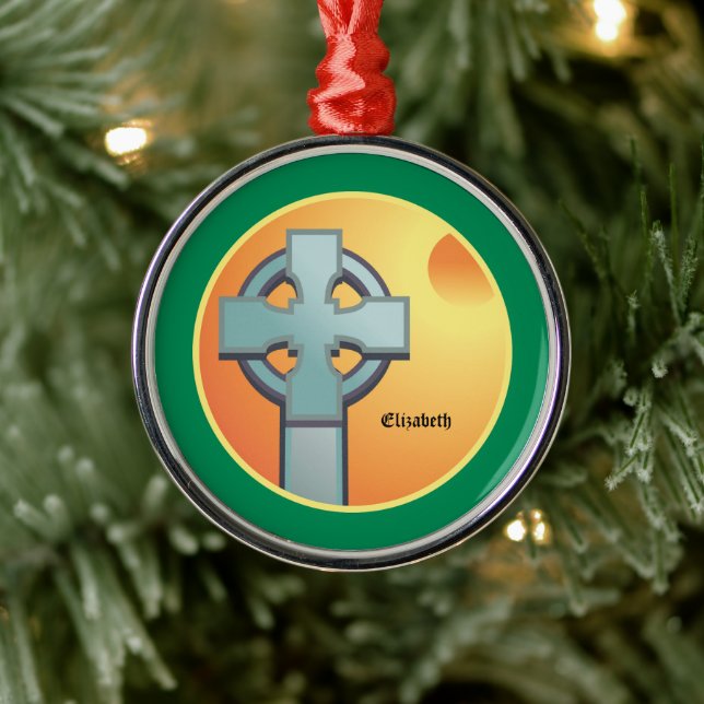 Irish Blessings Kor Personlig Julgransprydnad Metall (Träd)