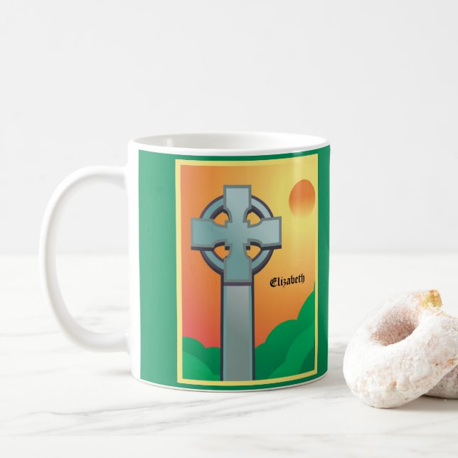 Irish Blessings Kor Personlig Kaffemugg (Med munk)