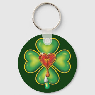 IRISH BLOOD * IRISH HEART NYCKELRING