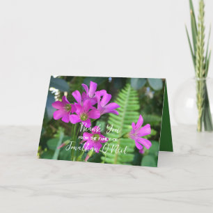 Irish Bluting Funeral Tack Message Card Kort