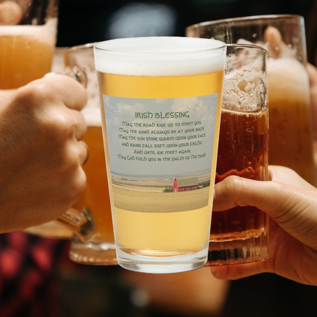 Irish Bluting Golden Wheat Fält Glaskopp (In Situ)