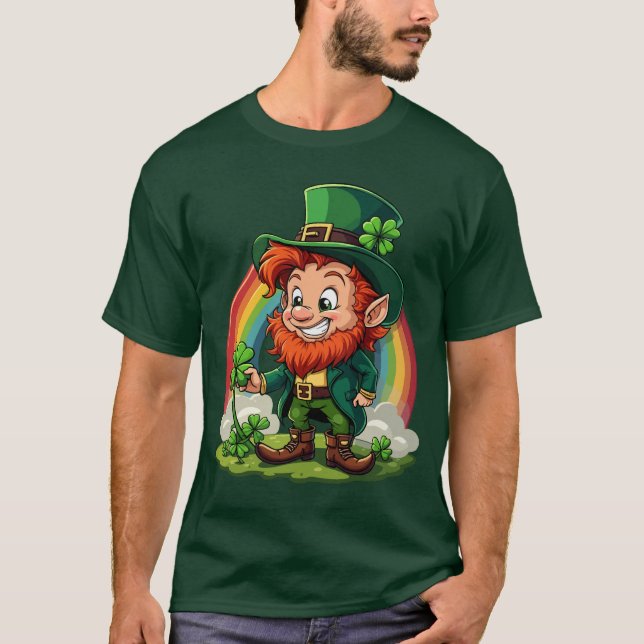 Irish Bluting - St. Patrick's Day T Shirt (Framsida)