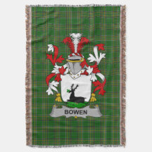 Irish Bowen Jackar Arm Family Crest Ireland