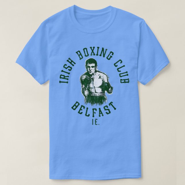 Irish Boxing Klubb Belfast T Shirt (Design framsida)