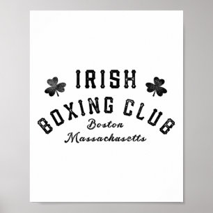 Irish Boxing Klubb - Boston Machusetts 1 Poster